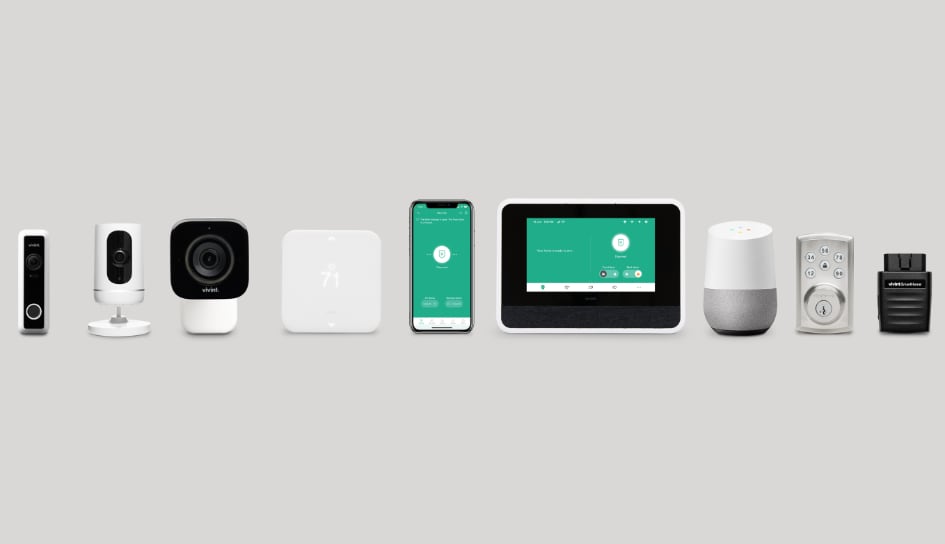Vivint home security product line in Long Island